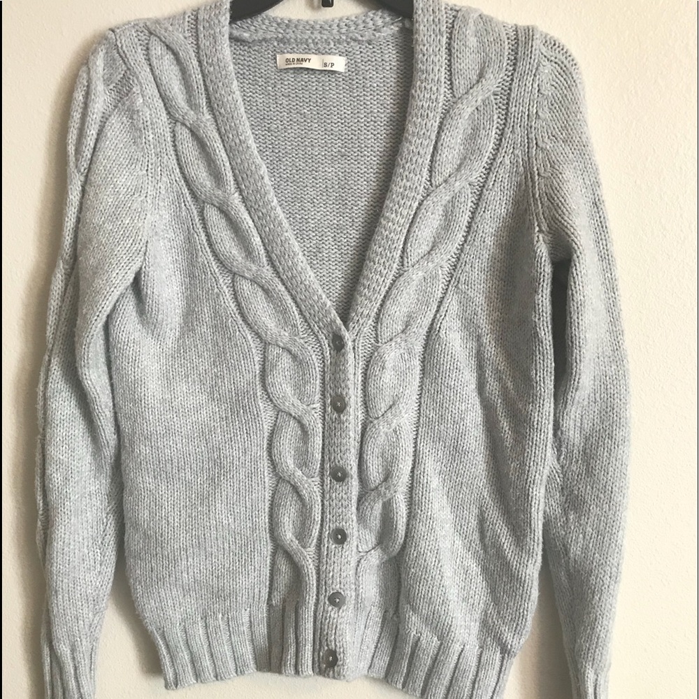 Old Navy Gray Cardigan